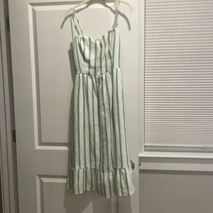 Reformation Linen midi dress size 4